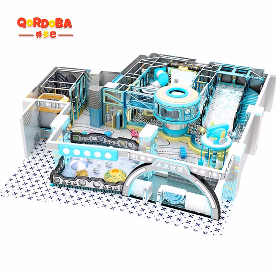 Parco trampolino per attrezzature sportive Air Hop Sky Jump Zone per parco giochi al coperto