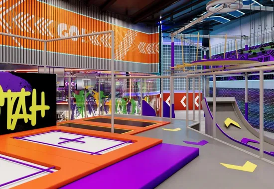 Campo commerciale indoor Ninja Warrior di alta qualità progettato su misura in vendita