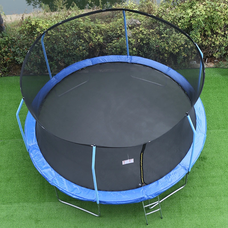 OEM Trampoline Park Big Trampolines Trampoline Outdoor 12FT Round Large Trampoline with Safety Net