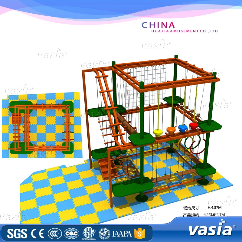 Amusement Park Indoor and Outdoor Obstacle Adventure Rope Course