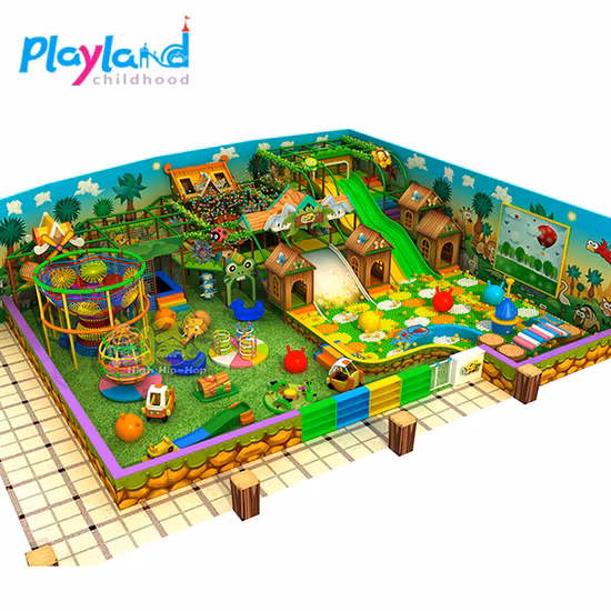 Factory Outlet I bambini giocano al parco giochi morbido al coperto del castello impertinente